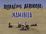 Dviračiais Afrikoje: Namibija (2017)
